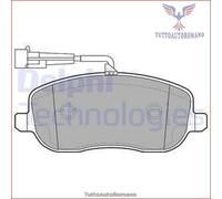 LP2024 Kit pastiglie pattini freno Delphi Anteriore per FIAT CROMA