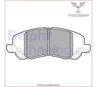 LP2038 Kit pastiglie pattini freno Delphi Anteriore per CHRYSLER SEBRING Cabrio