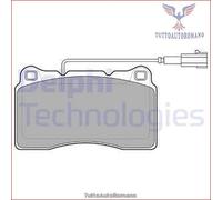 DELPHI LP2066 Kit pastiglie freni