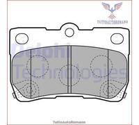 LP2130 Kit pastiglie pattini freno Delphi Posteriore per LEXUS IS GS