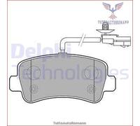 LP2191 Kit pastiglie pattini freno Delphi Posteriore per NISSAN INTERSTAR NV400