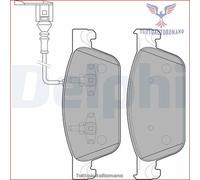 LP2199 Kit pastiglie pattini freno Delphi Anteriore per VW TRANSPORTER CALIFORN