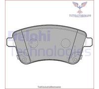 LP2203 Kit pastiglie pattini freno Delphi Anteriore per KIA VENGA