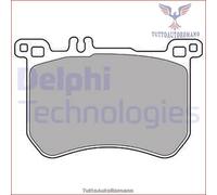 LP2507 Kit pastiglie pattini freno Delphi Anteriore per MERCEDES CLASSE S 400 3