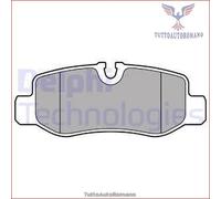 LP3139 Kit pastiglie pattini freno Delphi Posteriore per MERCEDES CLASSE V 300