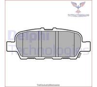LP3158 Kit pastiglie pattini freno Delphi Posteriore per INFINITI QX50 Q70 Q60