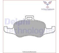 DELPHI LP3156 Kit pastiglie freni