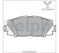 LP3273 Kit pastiglie pattini freno Delphi Anteriore per TOYOTA PRIUS