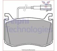 LP3380 Kit pastiglie pattini freno Delphi Anteriore per ALFA ROMEO GIULIA