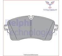 LP3395 Kit pastiglie pattini freno Delphi Anteriore per JAGUAR E-PACE LAND ROVE