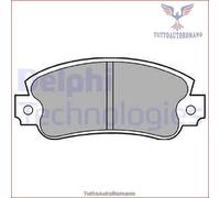 Delphi Kit pastiglie freni LP353