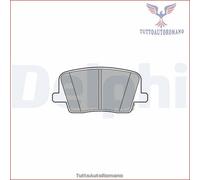 Delphi Kit pastiglie freni LP3581 posteriore per SsangYong Rexton