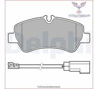 LP3619 Kit pastiglie pattini freno Delphi Posteriore per FORD TRANSIT TOURNEO