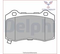 LP3676 Kit pastiglie pattini freno Delphi Posteriore per CHEVROLET CAMARO CHRYS