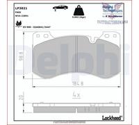 LP3821 Kit pastiglie pattini freno Delphi Anteriore per BMW 3 G20 G80 G28 M3 4