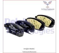 LP3847 Kit pastiglie pattini freno Delphi Posteriore per PORSCHE BOXSTER CAYMAN