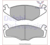 LP420 Kit pastiglie pattini freno Delphi Anteriore per SEAT TOLEDO I IBIZA II C
