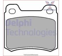 LP440 Kit pastiglie pattini freno Delphi Posteriore per MERCEDES 220 2