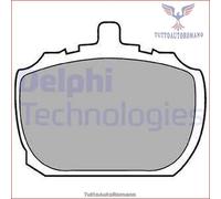 LP45 Kit pastiglie pattini freno Delphi Anteriore per FORD TRANSIT ROVER 2000-3