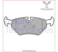 LP555 Kit pastiglie pattini freno Delphi Posteriore per BMW Z4 E86 3.0 E85 2.5