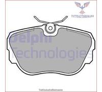 LP596 Kit pastiglie pattini freno Delphi Anteriore per BMW 3 E30 325 324 320 31