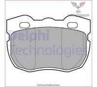 DELPHI LP599 Kit pastiglie freni