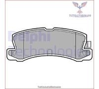 LP611 Kit pastiglie pattini freno Delphi Posteriore per LEXUS RX ES TOYOTA CORO