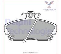 LP618 Kit pastiglie pattini freno Delphi Anteriore per MG MGR ROVER COUPE 800 4