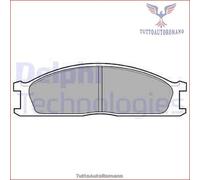 LP726 Kit pastiglie pattini freno Delphi Anteriore per NISSAN VANETTE TERRANO S
