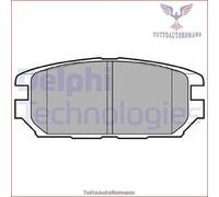 LP921 Kit pastiglie pattini freno Delphi Posteriore per DODGE STEALTH MITSUBISH