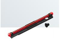 LPA SIGHTS universal SUPER BIG DOT aluminum sight with red optical fiber