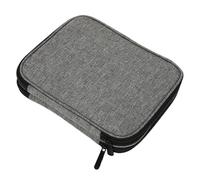 LPACXBYD Borsa Porta Lana Empty Knitting Needles Case Travel Storage Organizer Bag for Circular And Other Accessories Kit(Gray)