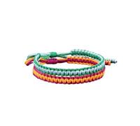 LPACXBYD Bracciale Corde Intrecciata Set di bracciali in corda intrecciata a mano da uomo e donna, nodi portafortuna intrecciati a, cordino rosso, ciondolo for amicizia(Style 10)