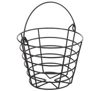 LPACXBYD Cestino Palline Golf Wire Golf Ball Basket Comfortable to Hold Stackable Utility Storage Bin Suitable for Home Organization Carrying Bucket