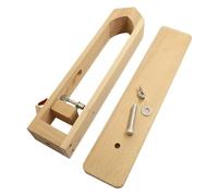 LPACXBYD Clip in Legno per Cucito A Mano Cucitura in Pelle Pony A Mano Cavallo Tavolo Scrivania Fai da Te Morsetto for Cucire Strumenti di Lavoro(Beech Clip)