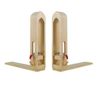 LPACXBYD Clip in Legno per Cucito A Mano Cucitura in Pelle Pony Fai da Te Morsetto for in Cavallo Strumenti Artigianali in in Legno(2PCS)