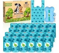 LPAOIS Sacchetti cane Cacca 432PC, Sacchetti Lgienici per Cani con Dispenser, Extra Spessi, Forti e Prova di Perdite, Bustine Cane Cacca Profumati, Sacchetti per Escrementi di Cane con manici