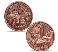 LParkin Just One More Coin Gamer Bookish Gifts for Book Lovers - Libro unico con moneta a forma di libro con monete da libro e monete da libro per donne lettori, idea decisionale (un altro capitolo -