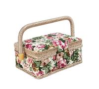 LPATEBCVU Borsa Porta Attrezzi per Maglieria Contenitore for Borsa da Cucito for Borsa Carrello for Kit for riporre ago e Filo Accessori for Il(Bronze)