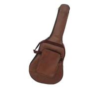 LPATEBCVU Custodia Per Chitarra Custodia morbida in pelle PU for chitarra acustica classica da 40'' e 41''(Brown)