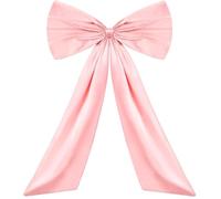 LPATEBCVU Fiocco Auto Matrimonio Fiocco Grande Rosa, Fiocco Civetta for Sfondo, Decorazione da Parete for la Stanza della Festa di Compleanno, Cravatta a Nastro Gigante, appesa
