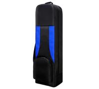 LPATEBCVU Sacca Da Viaggio Per Golf Pacchetto da viaggio for golf con ruote Custodia rigida pieghevole e scorrevole Borsa trasporto impermeabile staccabile superiore for lo sport(Blue)