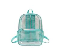 LPATEBCVU Zaino Trasparente Borsa a tracolla in PVC Zaino Mochila Bolsos De Mujer Borse for borsa da scuola for donna(Green)