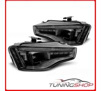 LPAUG2 FARI ALLO XENON LED NERI SEQ per AUDI A5 11-16 TuningShop-TT