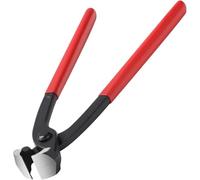 LPAYBCFO 10-inch Single/Double Ear Clamp Pliers with Nail Puller And Wire Cutter, 1-Piece
