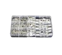 LPAYBCFO HX-50B Terminal Crimping Pliers 6-50mm² Battery Terminal Lug Hex Crimp Tool(100Pcs Terminals)