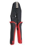 LPAYBCFO Pinza a crimpare Manuale a cricchetto CLE-10N, 0,5-10 mm², for terminali Nudi Non isolati(7Jaws-Set)