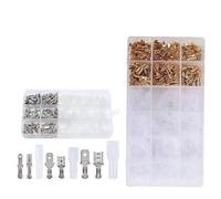 LPAYBCFO Pinza a crimpare Manuale SN-48B, 0,5-2,5 mm², for connettori Piccoli Comuni(315pcs And 600pcs)