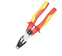 LPAYBCFO Professional 1000V Insulated Pliers Set: Needle Nose, Wire Cutters & Crimping Tool(LA322108-B)
