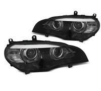LPBMJ8 COPPIA FARI XENO ANTERIORI ANGEL EYES BMW X5 E70 07-10 nero TuningShop-TT